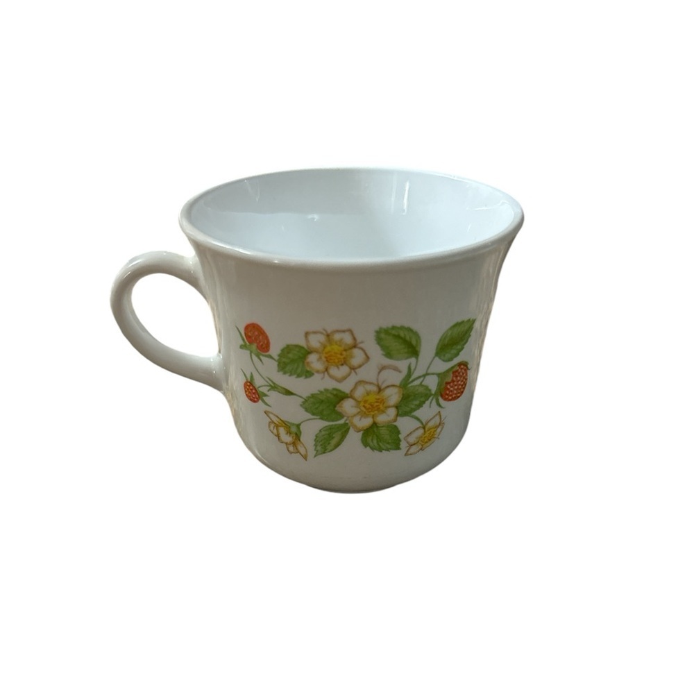 Vintage Corelle by Corning Strawberry Sundae Cup